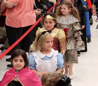 students in parade