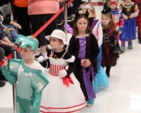 students in parade