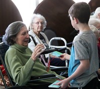 additional student handing resident ornament