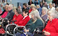 audience of elizabeth church manor residents