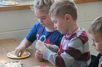 more students taking part in 100 days of school activity 