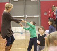 people dancing at the big gifted give