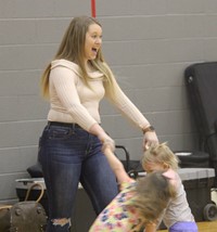 people dancing at the big gifted give