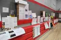 chemistry science projects on display