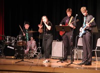 Students performing in Pops Concert 11