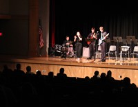 Students performing in Pops Concert 10