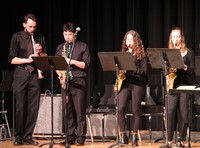 Students performing in Pops Concert 6