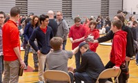 students taking part in robo rave competition 7