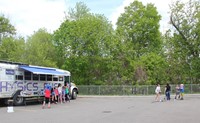 Ithaca Physics Bus at Chenango Bridge Elementary 38