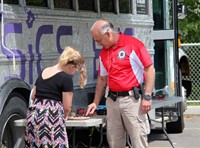 Ithaca Physics Bus at Chenango Bridge Elementary 26