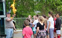 Ithaca Physics Bus at Chenango Bridge Elementary 20