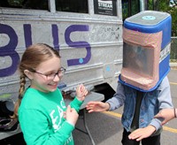 Ithaca Physics Bus at Chenango Bridge Elementary 35