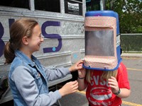 Ithaca Physics Bus at Chenango Bridge Elementary 34