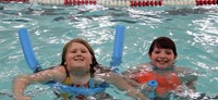 Port Dickinson Elementary students taking part in swim unit 11