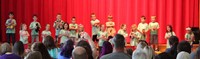 students singing in first grade show 9