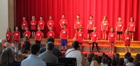 students singing in first grade show 7