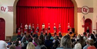 students singing in first grade show 2