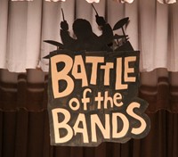 battle of the bands sign