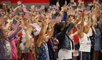 Port Dickinson Elementary Flag Day Ceremony Photo 55