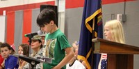 Port Dickinson Elementary Flag Day Ceremony Photo 45