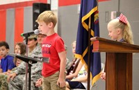 Port Dickinson Elementary Flag Day Ceremony Photo 33