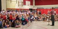 Port Dickinson Elementary Flag Day Ceremony Photo 31