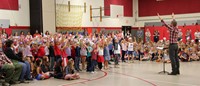 Port Dickinson Elementary Flag Day Ceremony Photo 27