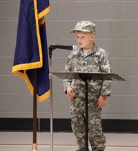 Port Dickinson Elementary Flag Day Ceremony Photo 13