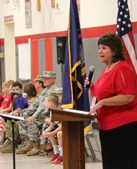 Port Dickinson Elementary Flag Day Ceremony Photo 6