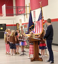 Port Dickinson Elementary Flag Day Ceremony Photo 5