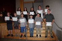 Eighth Grade Moving Up Ceremony 36