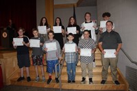 Eighth Grade Moving Up Ceremony 35