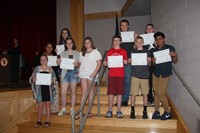 Eighth Grade Moving Up Ceremony 30