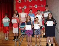 Sixth and seventh grade awards 40