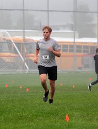 person running