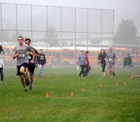 people running