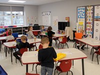 students in classroom