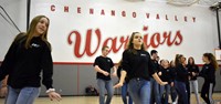 high school musical students performing