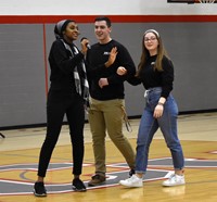 high school musical students performing