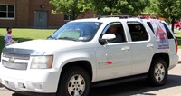 senior vehicle in parade