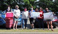 teachers at parade