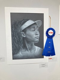 artwork on wall - Naomi - received excellence in level of difficulty