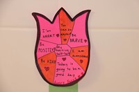 positive self talk flower