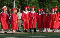 students singing