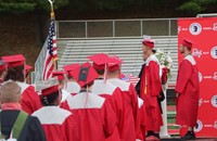 students standing