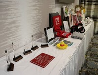 recognition plaques and auction items