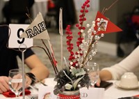 centerpiece at Alumni Recognition Event