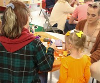 people at pre-K Family Day