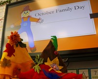 pre-k family day sign