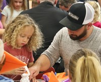 people at pre-K Family Day